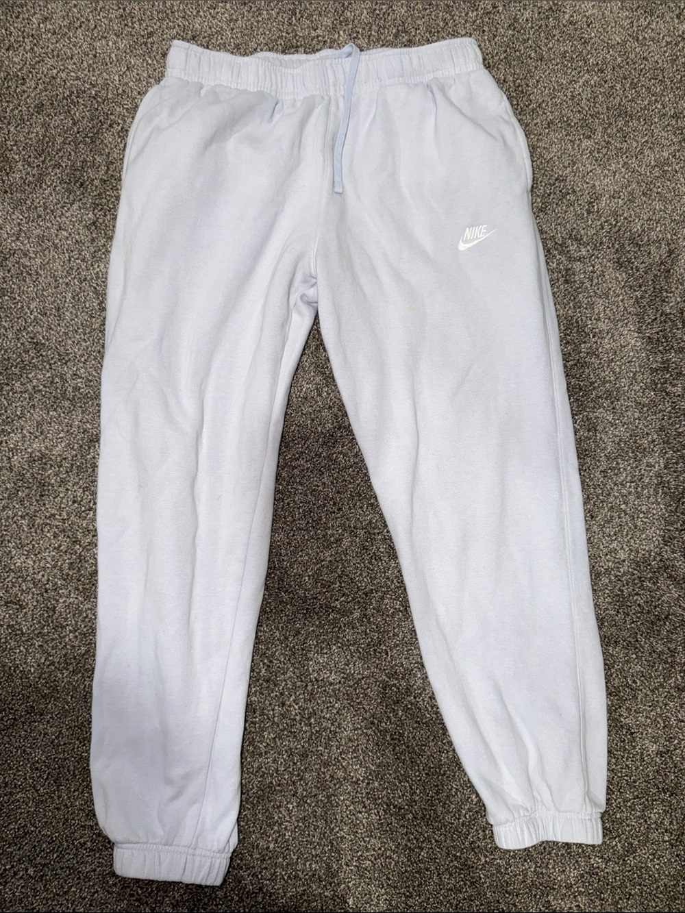 Lilac Fleece Jogger Sweatpants